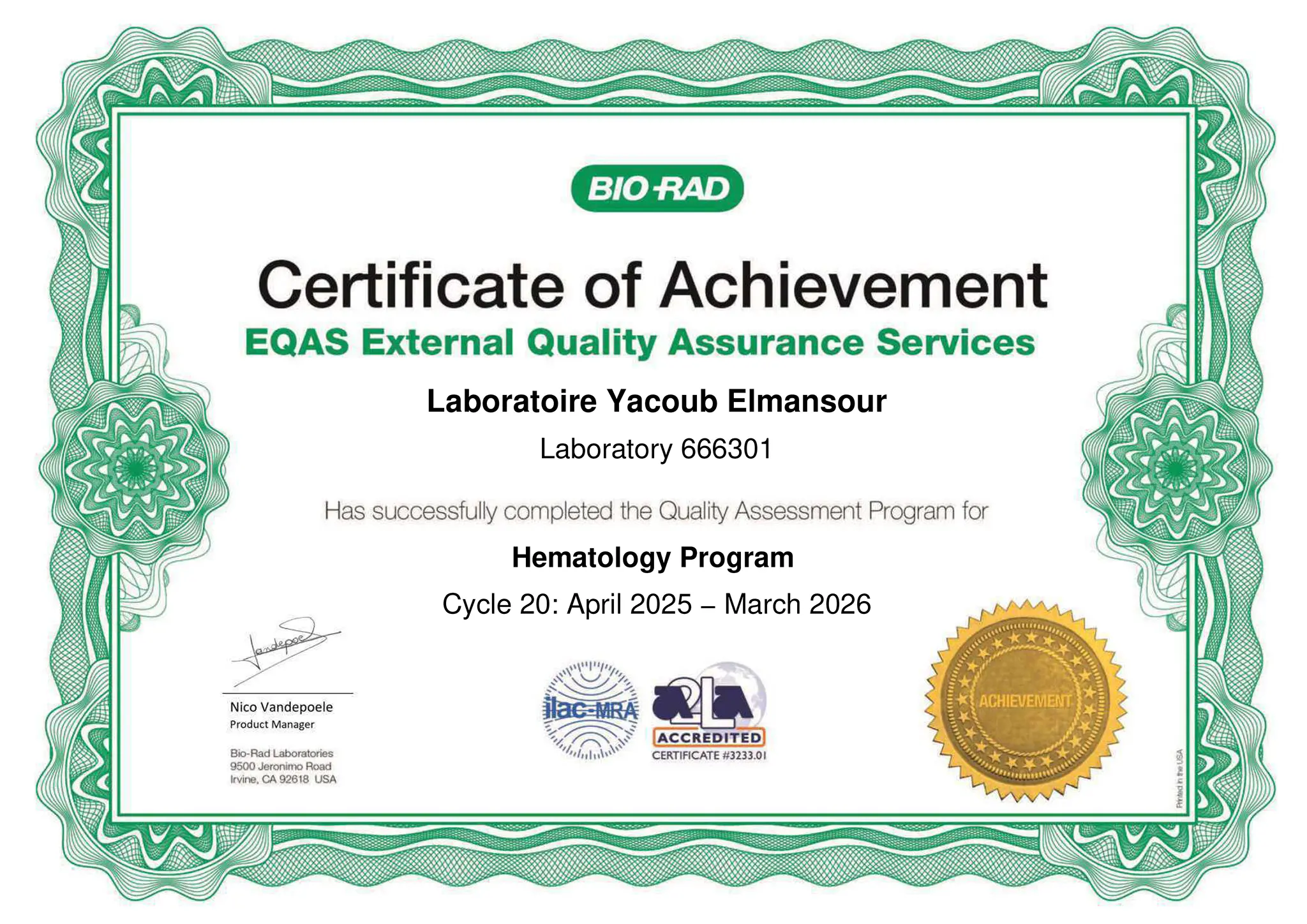 HEMATOLOGY 2026